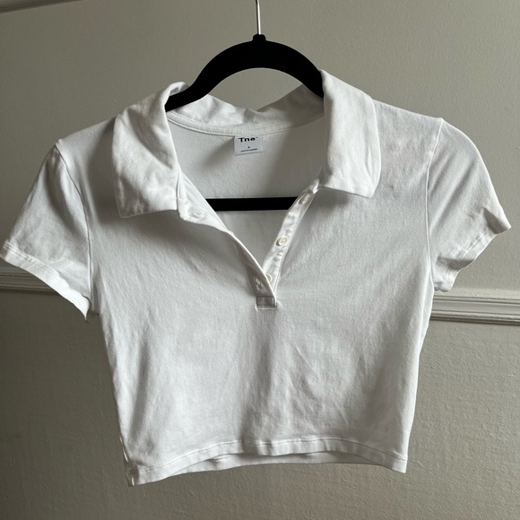 TNA Cropped Polo - Picture 2 of 4